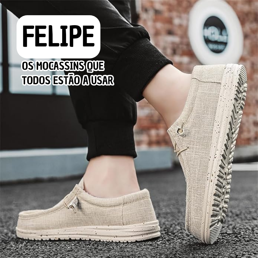 Felipe™ | Mocassins ortopédicos para homem