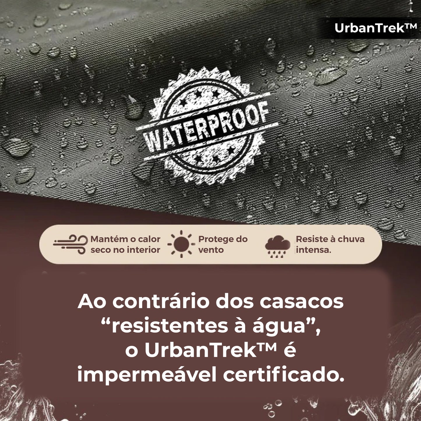 UrbanTrek™ – Casaco Impermeável e Térmico para Homem