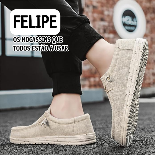 Felipe™ | Mocassins ortopédicos para homem