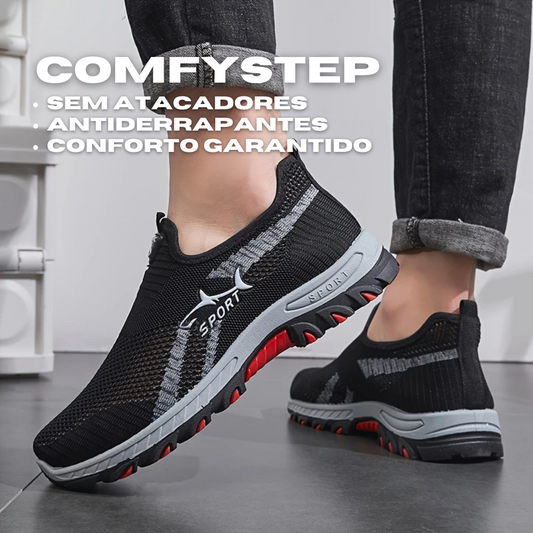ComfyStep™ | Sapatilhas Ortopédicas com Conforto Garantido