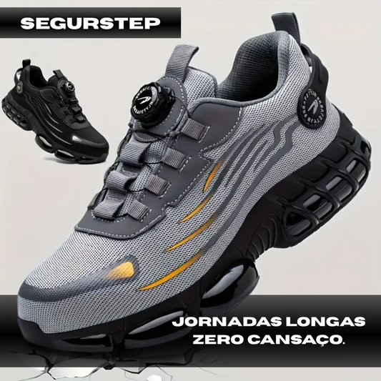 SegurStep™ – Sapatilha de Segurança S3 com Fecho Rápido por Dial