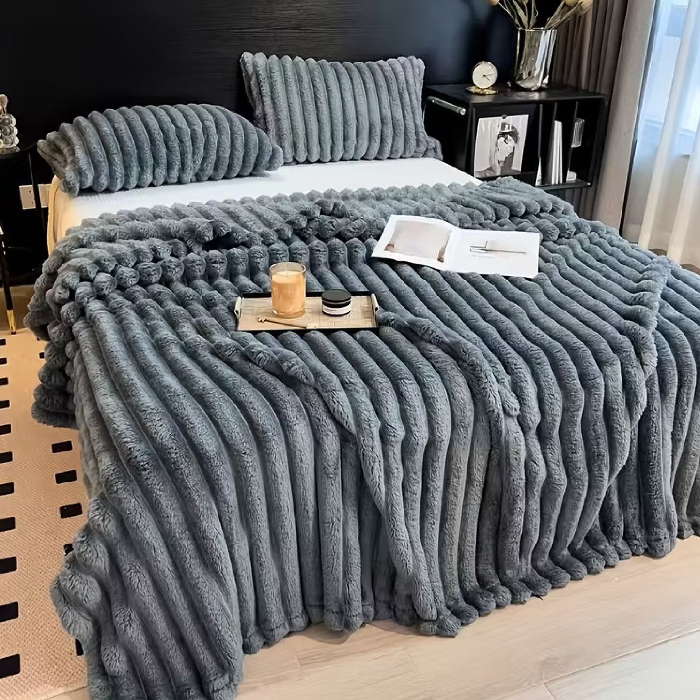 VeluDream™ – Manta de Veludo Suave e Luxuosa