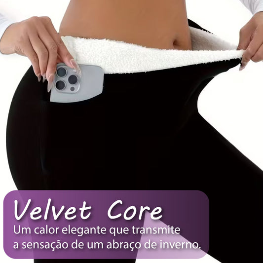 Velvet Core: Calças térmicas para mulher