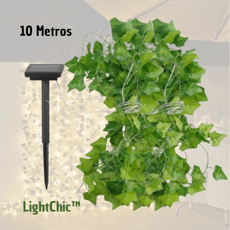 LightChic™ | Grinalda de Hera com Luzes LED para Espaços Chillout